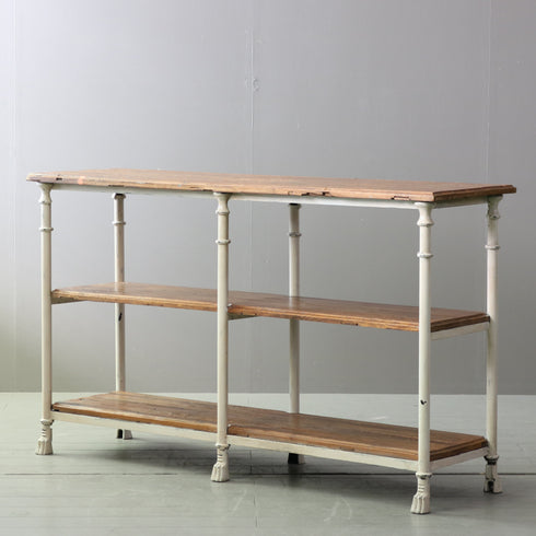 C617 シェルフ ウッド×アイアン 什器 高さ93㎝ 幅160㎝ 奥行き44㎝