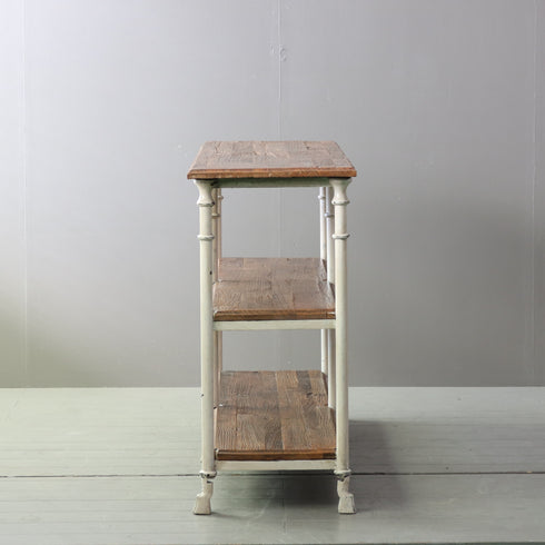 C617 シェルフ ウッド×アイアン 什器 高さ93㎝ 幅160㎝ 奥行き44㎝