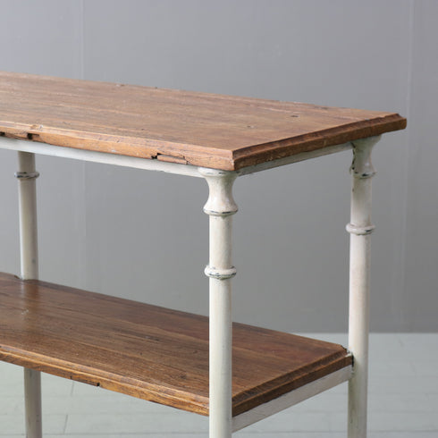 C617 シェルフ ウッド×アイアン 什器 高さ93㎝ 幅160㎝ 奥行き44㎝