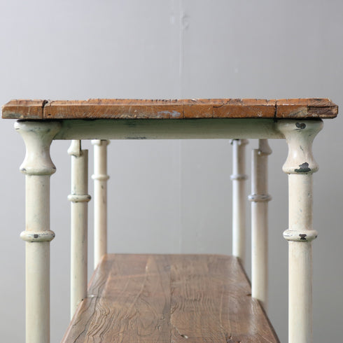 C617 シェルフ ウッド×アイアン 什器 高さ93㎝ 幅160㎝ 奥行き44㎝