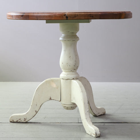 C618 ダイニング丸テーブル 木製 什器 高さ69㎝ 幅74㎝ 奥行き74㎝