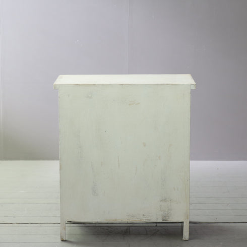 C619 ドロワーチェスト 白 木製 什器 高さ80㎝ 幅70㎝ 奥行き40㎝