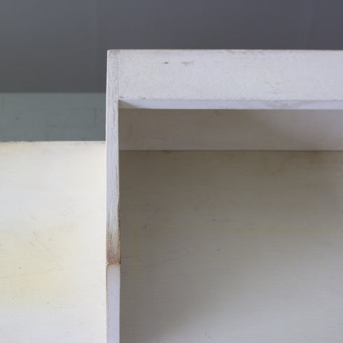 C620 レジカウンター 白 木製 什器 高さ110㎝ 幅160㎝ 奥行き60㎝