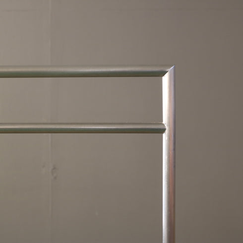 A621 ハンガーラック ステンレス×ウッド 什器 高さ151㎝ 幅90㎝ 奥行き40㎝