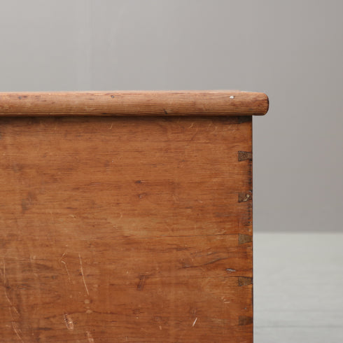 C623 ブランケットボックス 木製 輸入家具 高さ41㎝ 幅74㎝ 奥行き46㎝