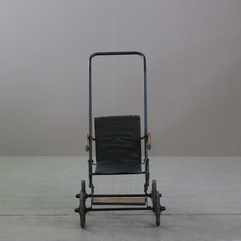 C628 アンティークベビーカー ウッド×アイアン 輸入家具 高さ83㎝ 幅45㎝ 奥行き63㎝