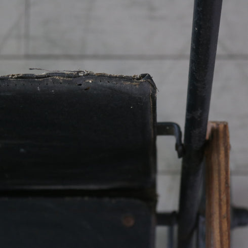 C628 アンティークベビーカー ウッド×アイアン 輸入家具 高さ83㎝ 幅45㎝ 奥行き63㎝