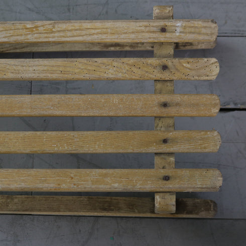 C629 アンティーク木製そり 輸入家具 高さ23㎝ 幅84㎝ 奥行き34㎝