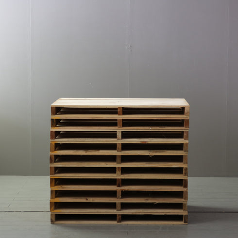 C630 木製パレット 高さ8㎝ 幅96㎝ 奥行き72㎝