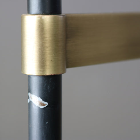 A633 開閉式ハンガーラック 金属製 什器 高さ156㎝ 幅120㎝ 奥行き68㎝