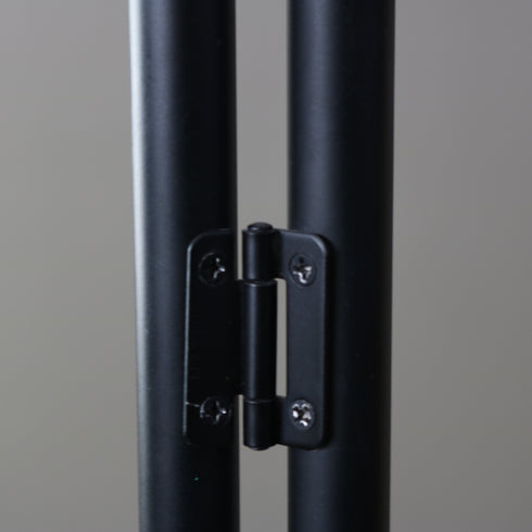 A633 開閉式ハンガーラック 金属製 什器 高さ156㎝ 幅120㎝ 奥行き68㎝