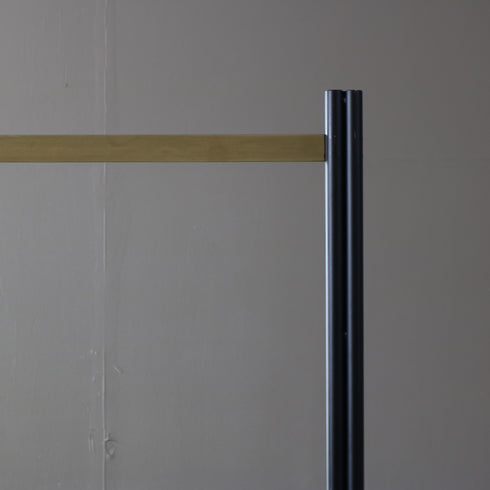 A634 ハンガーラック 伸縮 金属製 什器 高さ137㎝ 幅90㎝ 奥行き38㎝