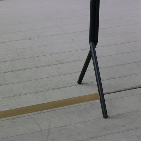 A634 ハンガーラック 伸縮 金属製 什器 高さ137㎝ 幅90㎝ 奥行き38㎝