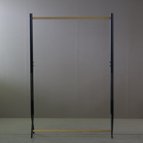 A635 ハンガーラック 伸縮 金属製 什器 高さ137㎝ 幅120㎝ 奥行き38㎝