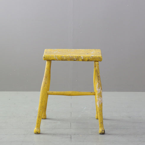 C646 スツール 木製 輸入家具 高さ45㎝ 幅41㎝ 奥行き40㎝