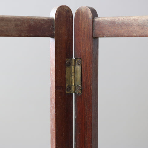 C648 アンティーク タオルラック 木製 輸入家具 高さ83㎝ 幅41㎝ 奥行き3㎝