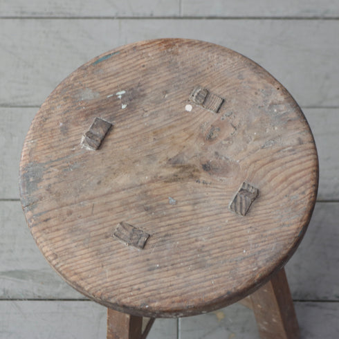 C651 木製スツール 高さ45㎝ 幅30㎝ 奥行き30㎝