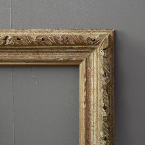 G670 額縁 金箔 ライトブラウン 高さ64㎝ 幅56㎝ 奥行き6㎝