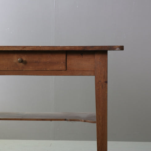 C673 ヴィンテージ デスク 木製 ドイツ輸入家具 高さ74㎝ 幅88㎝ 奥行き48㎝