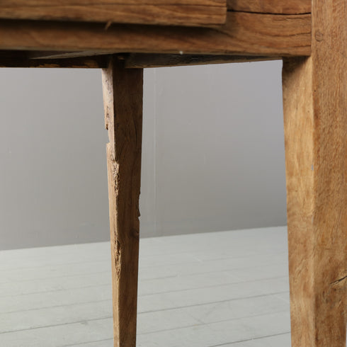 C674 ヴィンテージ テーブル 木製 ドイツ輸入家具 高さ74㎝ 幅84㎝ 奥行き66㎝