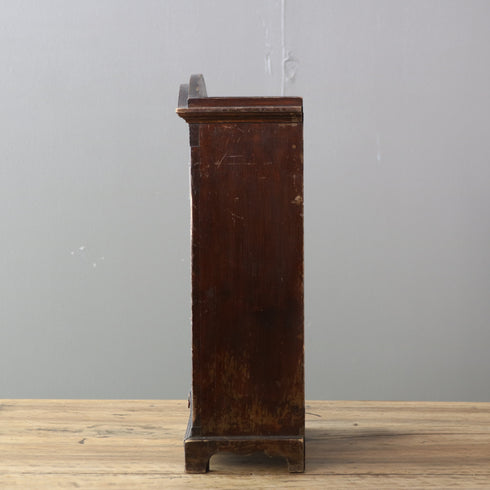 C679 アンティーク ミニキャビネット 木製 ドイツ輸入家具 高さ49㎝ 幅30㎝ 奥行き15㎝