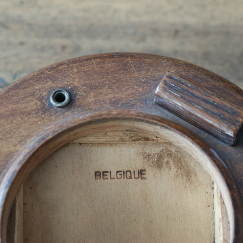 C680 スタンド灰皿 木製 ドイツ輸入家具 高さ59㎝ 幅24㎝ 奥行き24㎝