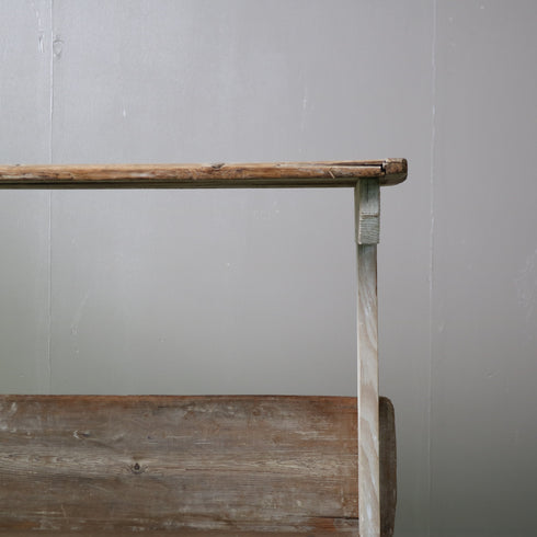 C683 アンティーク テーブル 作業台 木製 ドイツ輸入家具 高さ86㎝ 幅208㎝ 奥行き70㎝