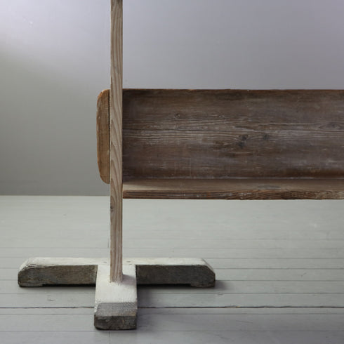 C683 アンティーク テーブル 作業台 木製 ドイツ輸入家具 高さ86㎝ 幅208㎝ 奥行き70㎝