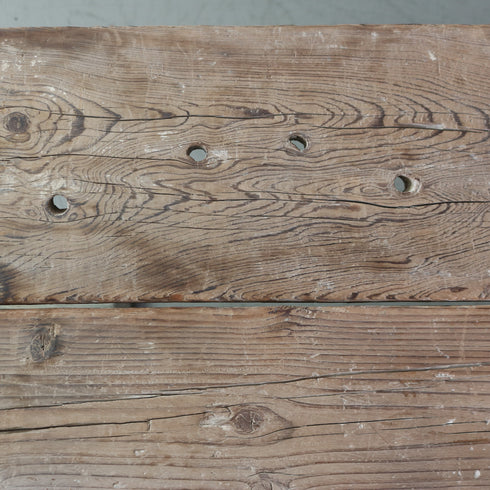 C683 アンティーク テーブル 作業台 木製 ドイツ輸入家具 高さ86㎝ 幅208㎝ 奥行き70㎝