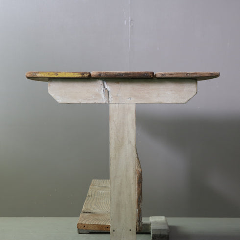 C683 アンティーク テーブル 作業台 木製 ドイツ輸入家具 高さ86㎝ 幅208㎝ 奥行き70㎝