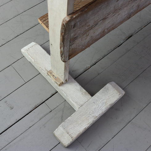 C683 アンティーク テーブル 作業台 木製 ドイツ輸入家具 高さ86㎝ 幅208㎝ 奥行き70㎝