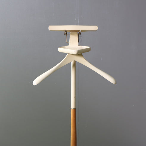 A684 バレットスタンド 木製 ドイツ輸入家具 高さ129㎝ 幅44㎝ 奥行き34㎝