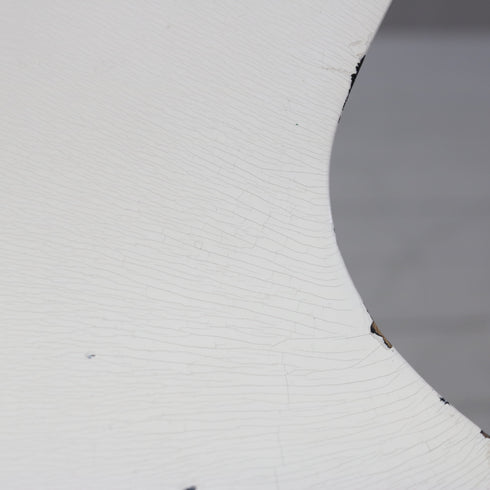 C690 白チェア ウッド×アイアン 高さ79㎝ 幅49㎝ 奥行き47㎝