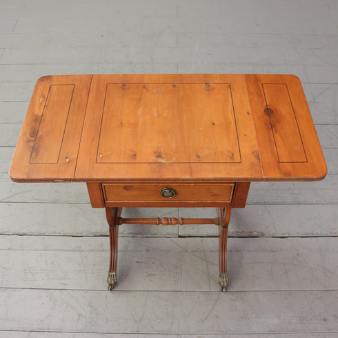 C697 バタフライテーブル 木製 イギリス輸入家具 高さ57㎝ 幅45㎝ 奥行き37㎝