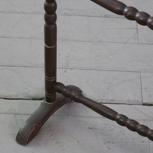 アンティーク タオルスタンド イギリス輸入家具 木製 高さ75㎝ 幅58㎝ 奥行き26㎝ 【C702】