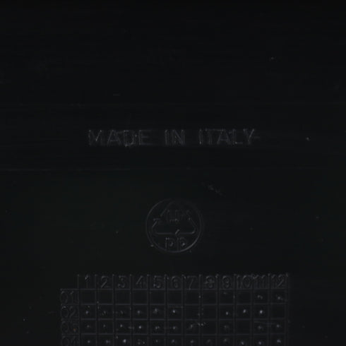 MOD ELENA スタッキングチェア イタリア製 黒 2脚SET 【C751】