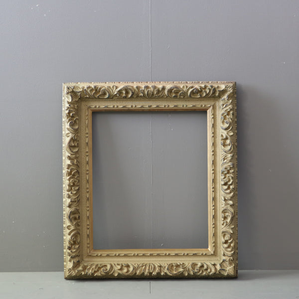 G719 ヴィンテージ 額縁 ナチュラル H63/W56/D6