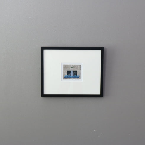 K5 版画作品 リトグラフ 黒フレーム