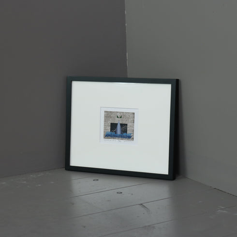 K5 版画作品 リトグラフ 黒フレーム