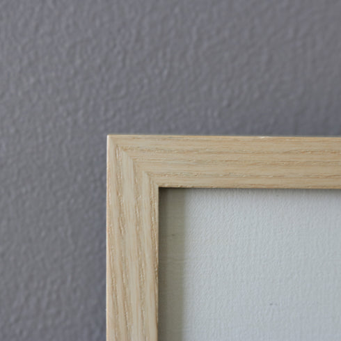 K7 抽象作品 木製naturalフレーム グリーングラデーション