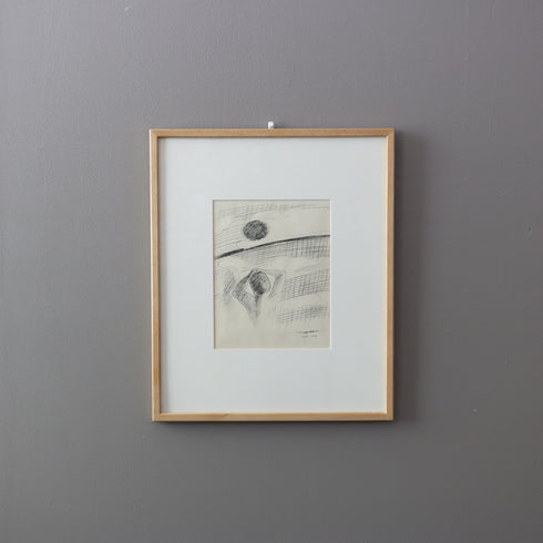 K9 ドローイング系 木製ナチュラルフレーム 人物モチーフ