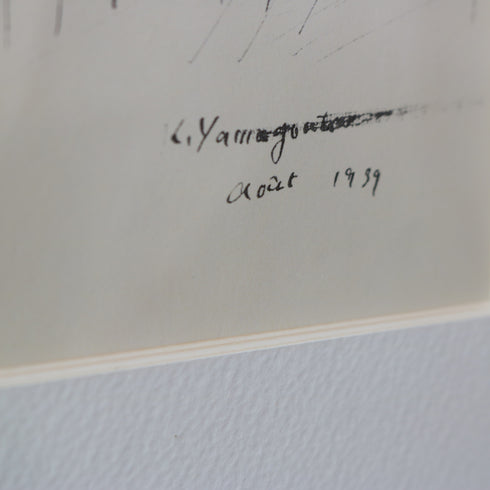 K9 ドローイング系 木製ナチュラルフレーム 人物モチーフ