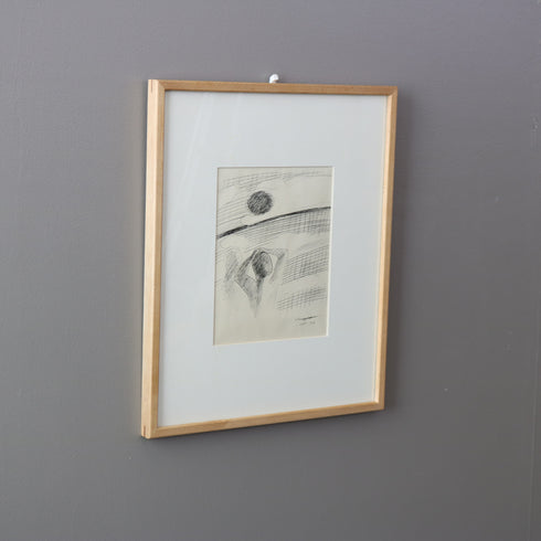 K9 ドローイング系 木製ナチュラルフレーム 人物モチーフ