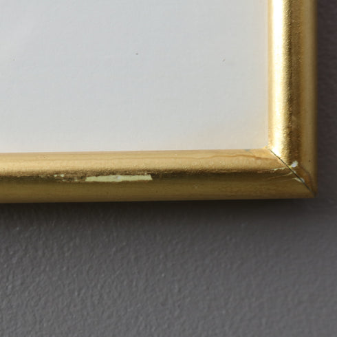 K10 版画作品 シルクスクリーン風 ゴールドフレーム 景色モチーフ