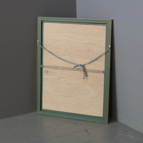 K10 版画作品 シルクスクリーン風 ゴールドフレーム 景色モチーフ