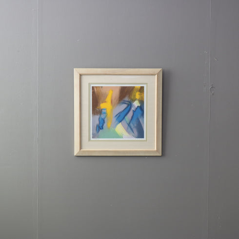 K14 抽象作品 木製ナチュラルフレーム