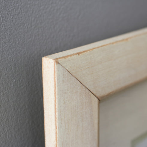 K14 抽象作品 木製ナチュラルフレーム