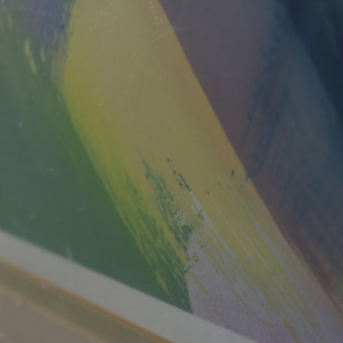 K14 抽象作品 木製ナチュラルフレーム