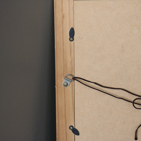 K14 抽象作品 木製ナチュラルフレーム