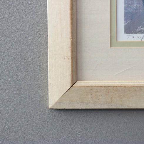 K14 抽象作品 木製ナチュラルフレーム